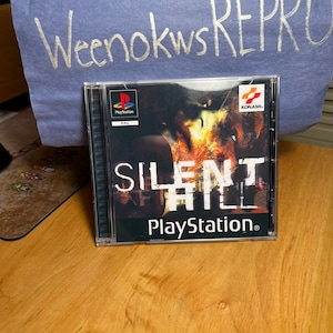 Silent Hill REPRODUCTION CASE No Disc! PAL version Ps1