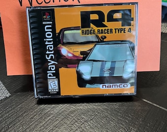 R4 リッジレーサー タイプ4 復刻版ケース ディスクなし PS1 - Etsy 日本
