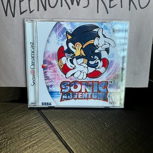 Sonic Adventure 1 Sega Dreamcast Reproduction Case and Artwork Only