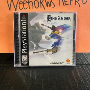Einhander REPRODUCTION CASE No Disc ps1