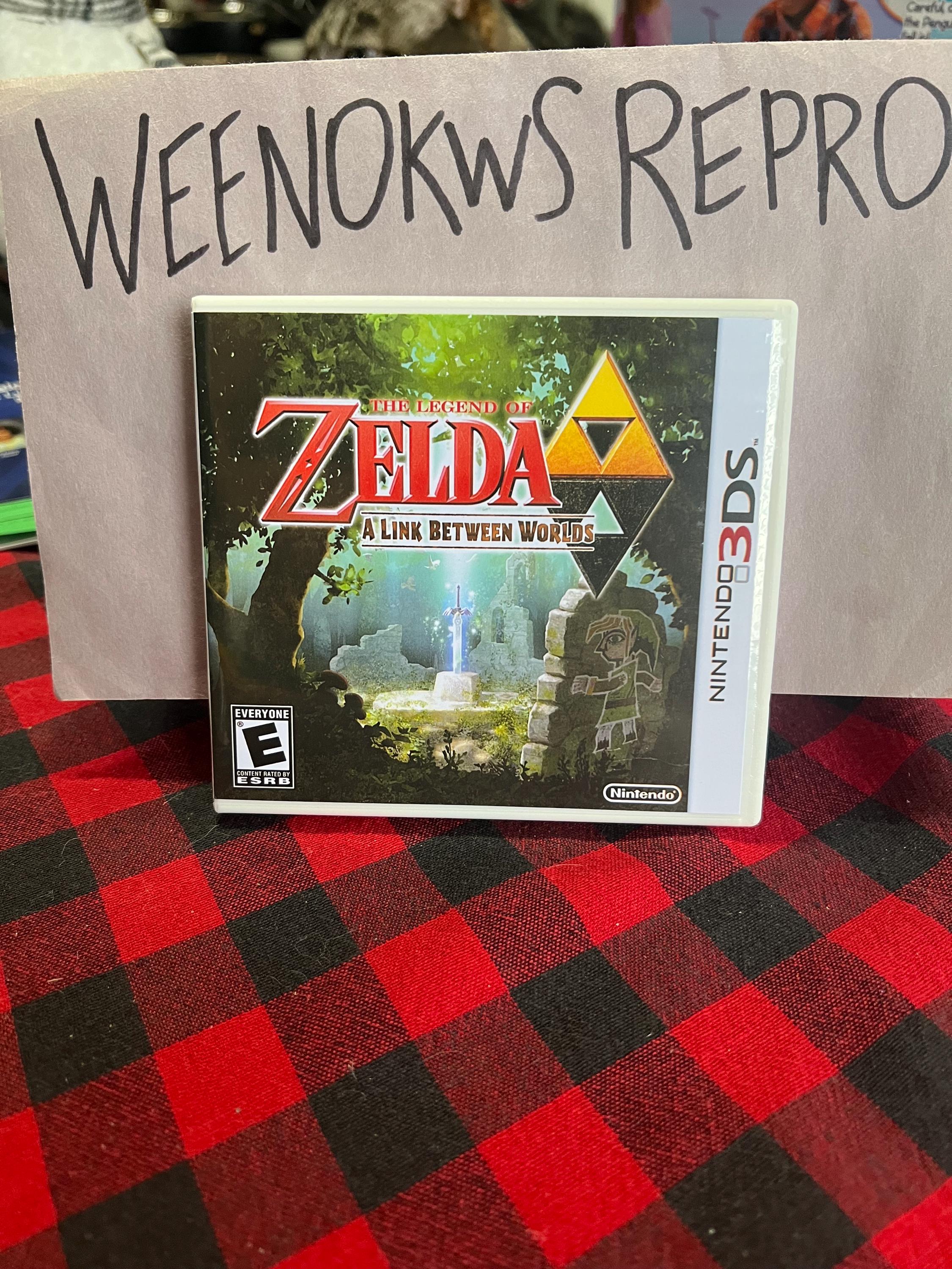 Legend of Zelda A Link Between Worlds REPRODUCTION CASE No Game
