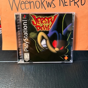 Jersey Devil REPRODUCTION CASE No Disc Ps1