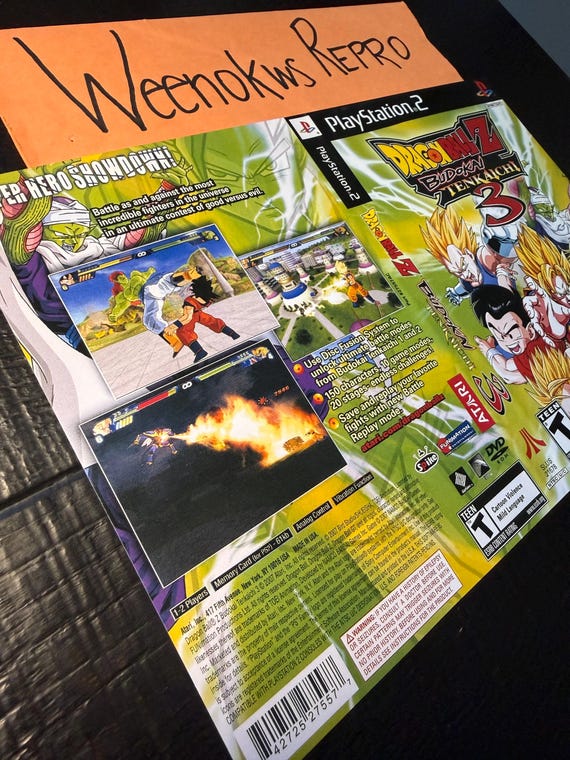 ドラゴンボールZ 武道会 天下一篇 複製原画のみ ディスクなし ケース
