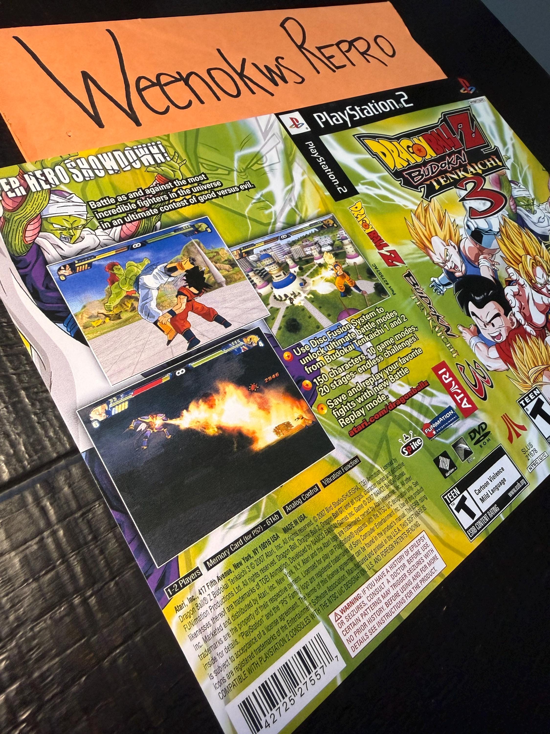 ドラゴンボールZ 武道会 天下一篇 複製原画のみ ディスクなし ケース