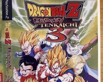 Dragon Ball Z Budokai Tenkaichi 3 REPRODUCTION ART Only No 