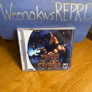 Zombie Revenge REPRODUCTION CASE No Disc Dreamcast