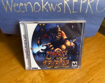 Zombie Revenge REPRODUKTIONSFALL No Disc Dreamcast