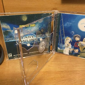 Skies of Arcadia Dreamcast Reproduction CASE & ART only no disc Double Disc Case image 7