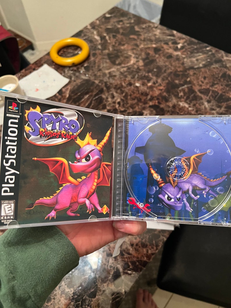 Spyro 2 Ripto’s Rage REPRODUCTION CASE No Disc! Ps1 - Etsy
