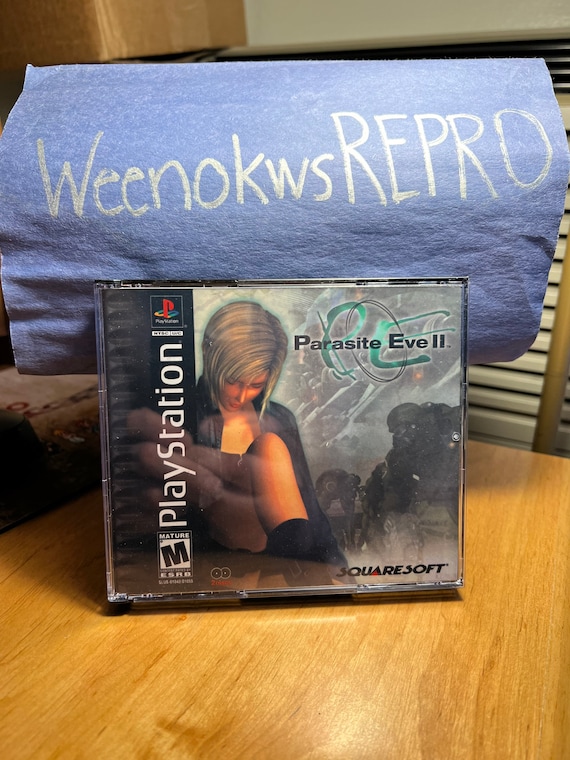 Parasite Eve REPRODUCTION CASE No Disc Ps1 