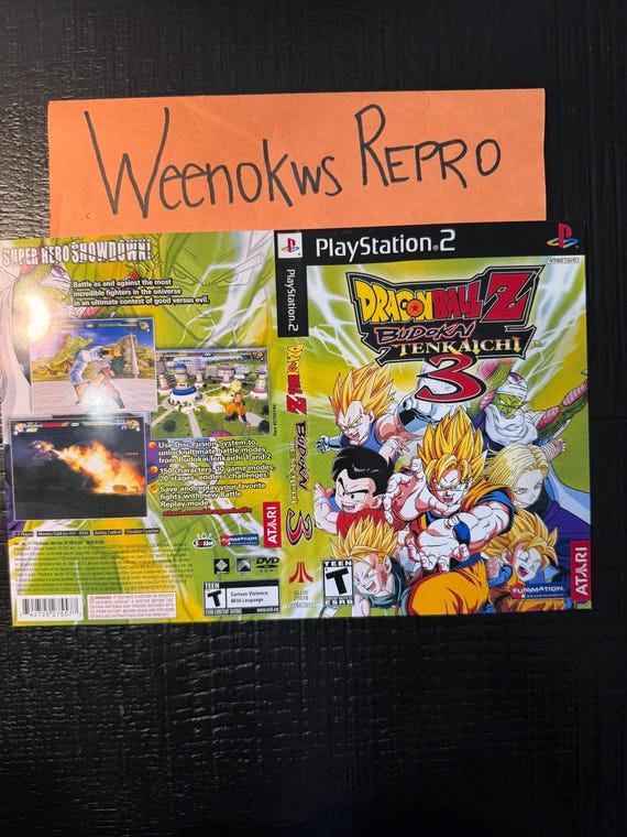 ドラゴンボールZ 武道会 天下一篇 複製原画のみ ディスクなし ケース