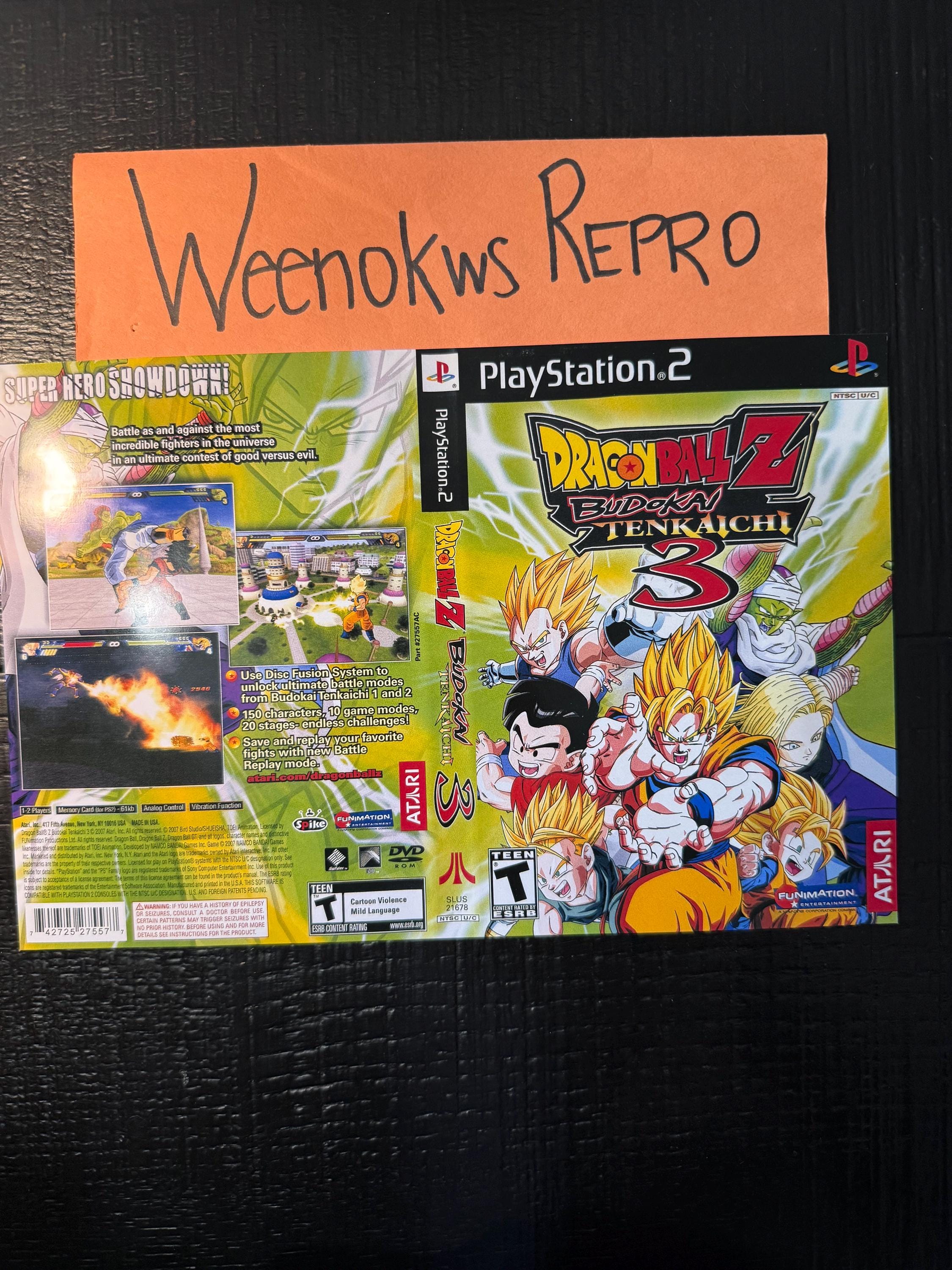 ドラゴンボールZ 武道会 天下一篇 複製原画のみ ディスクなし ケース