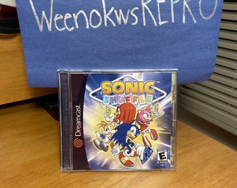 Sonic Shuffle Reproduktionshülle Kein Spiel Dreamcast