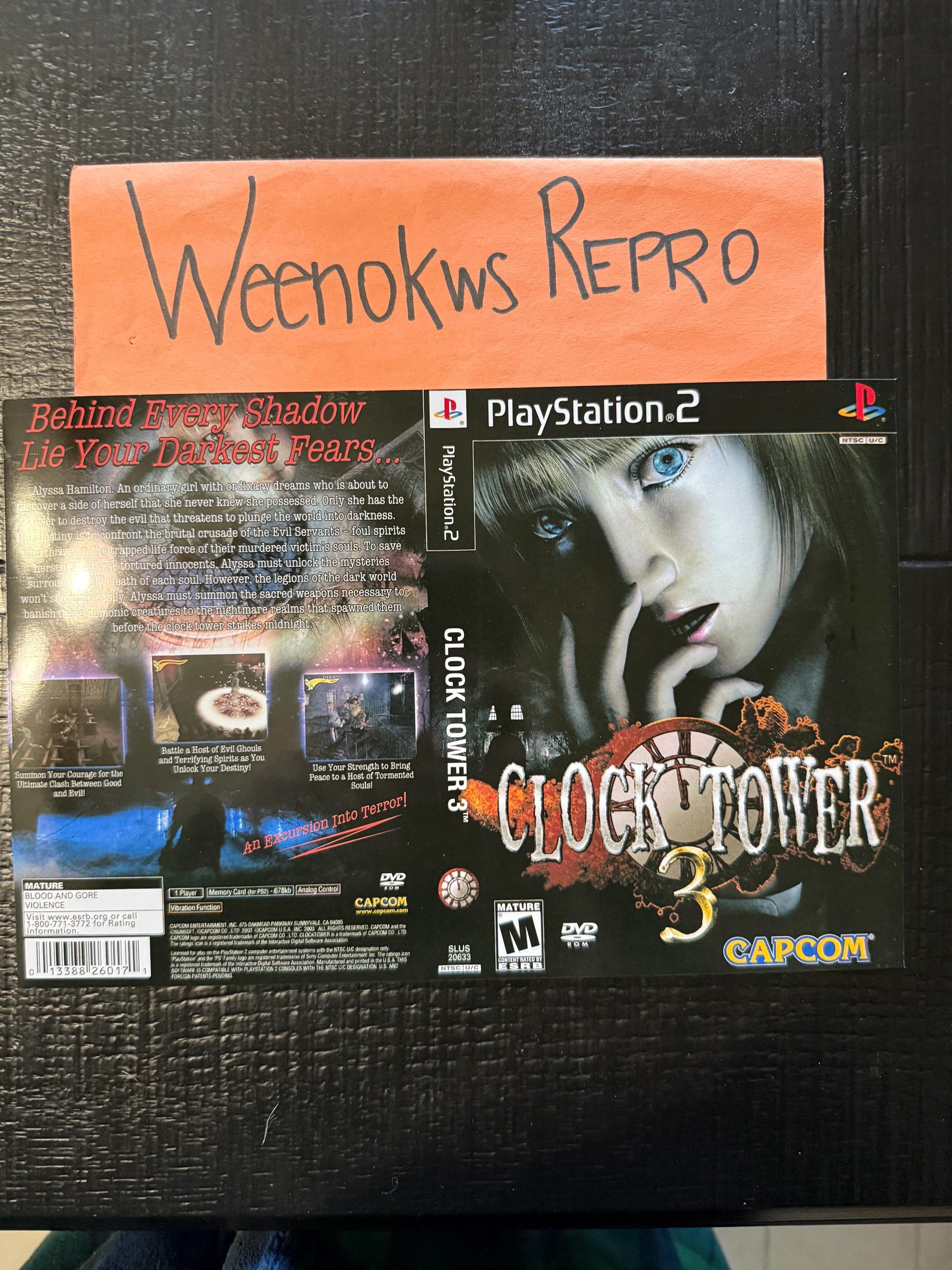Clock Tower 3 Ps2 - Etsy