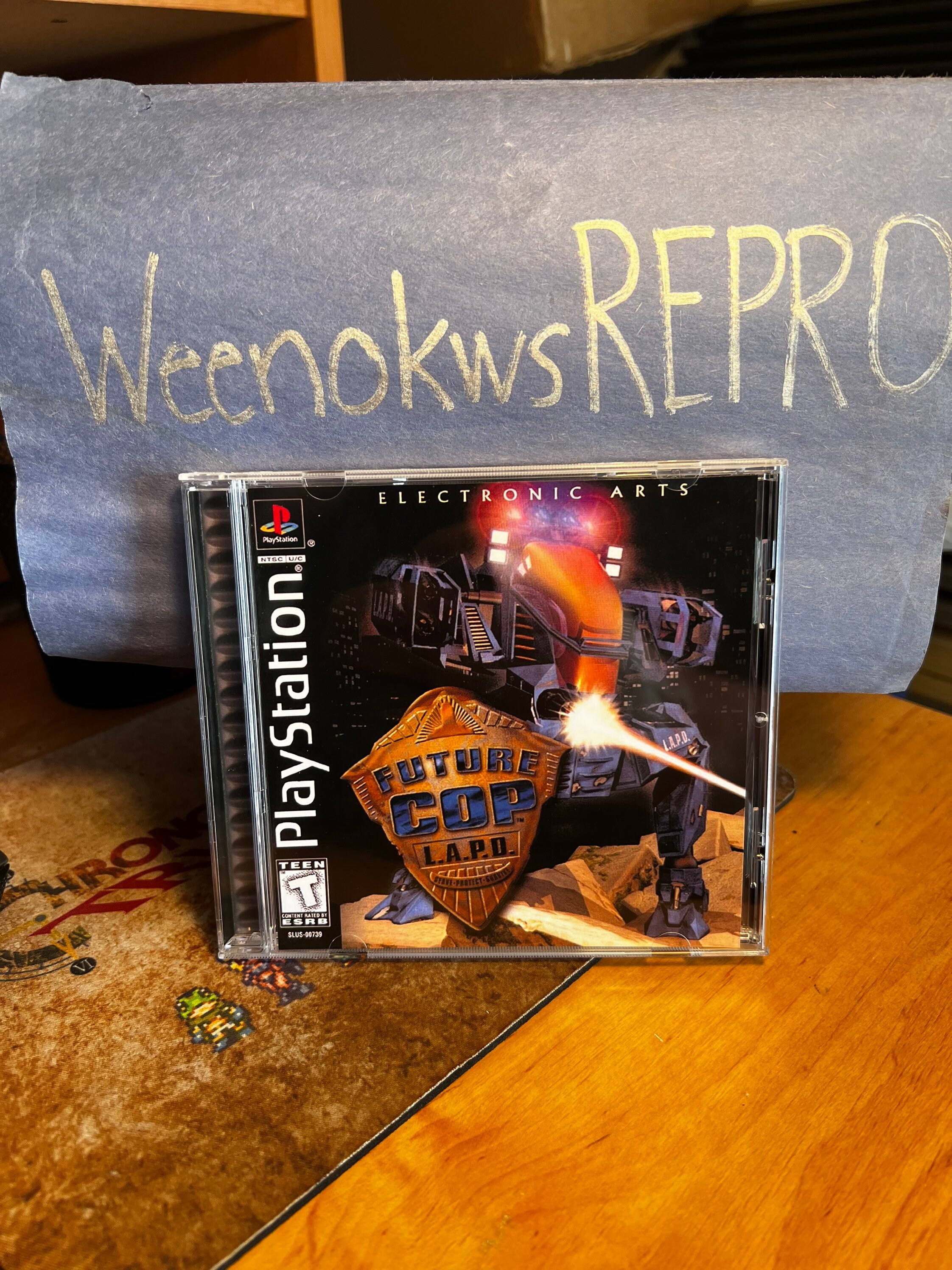 Future Cop LAPD REPRODUCTION Case No Game!! Ps1 - Etsy