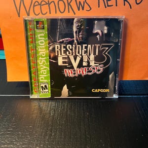 Resident evil 3 nemesis Greats Hits Version REPRODUCTION CASE No Disc ps1