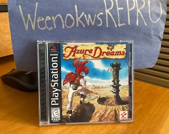 Azure Dreams REPRODUCTION CASE No Disc Ps1 - Etsy