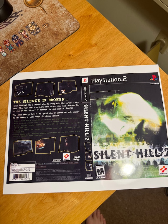 Silent Hill 2 (Sony PS2) ARTWORK ONLY! NO GAME!! FREE SHIPPING! 