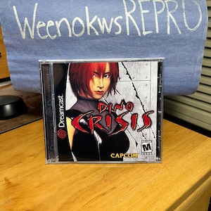 Dino Crisis 1 REPRODUCTION CASE No Disc Dreamcast image 1