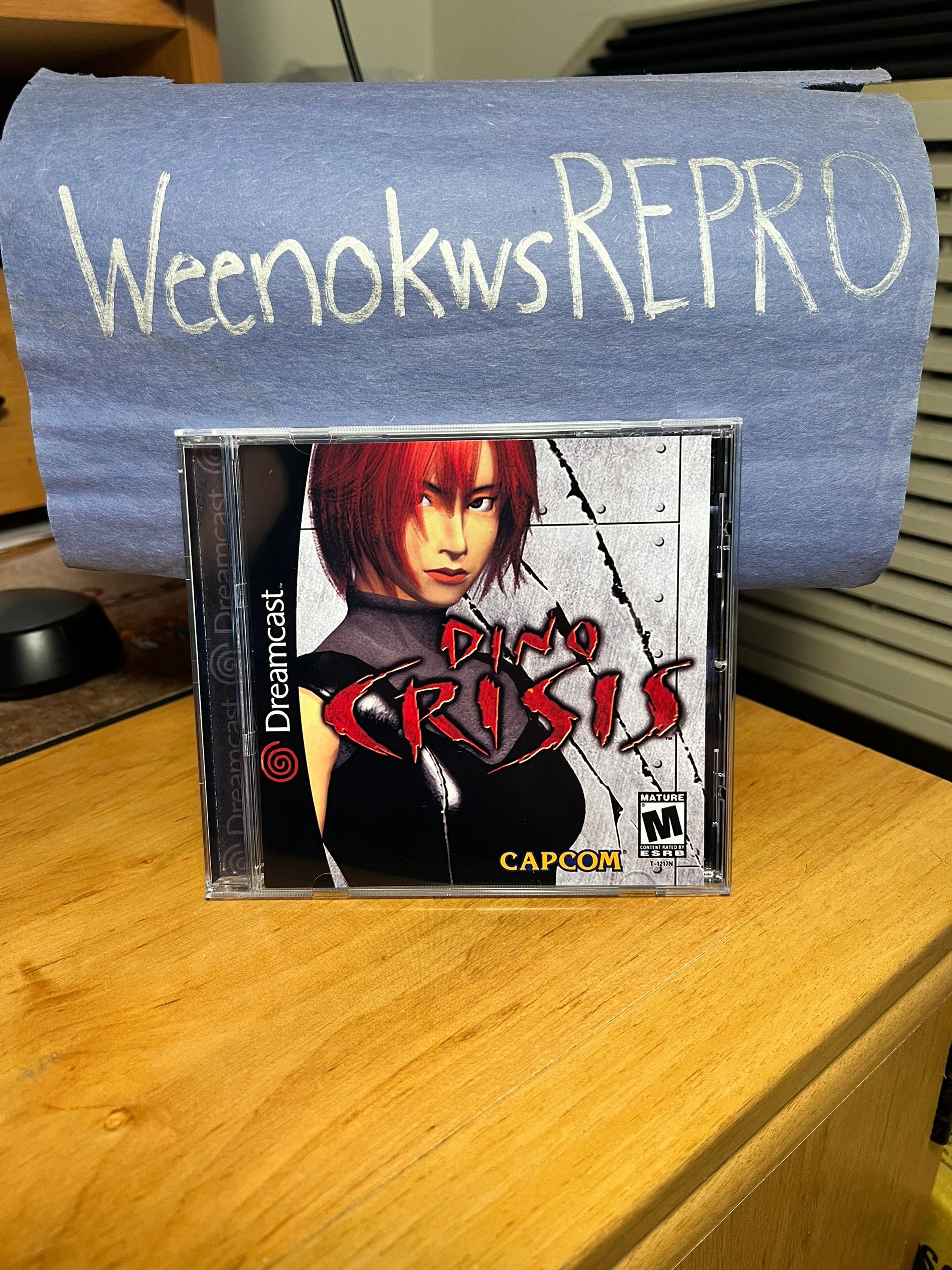 Dino Crisis 1 REPRODUCTION CASE No Disc Dreamcast -  Portugal