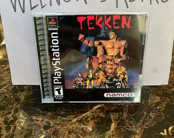 Tekken 1 REPRODUCTION CASE No Disc! Ps1