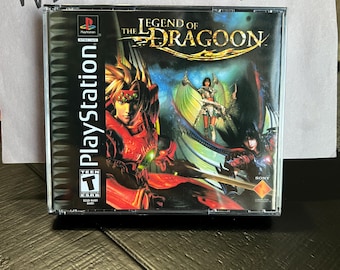 The Legend of Dragoon REPRODUCTION CASE No Disc ps1
