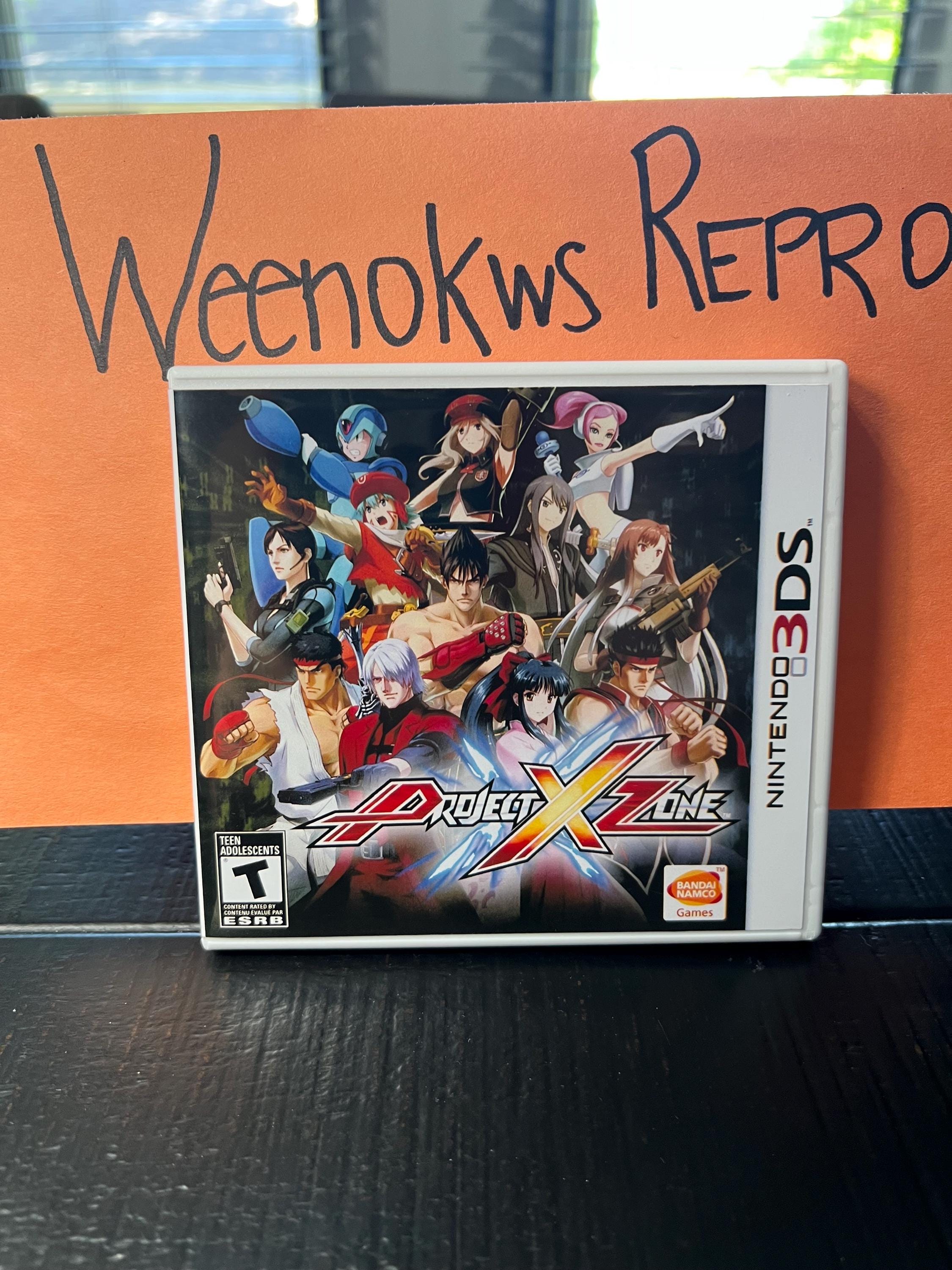 Project X Zone REPRODUCTION CASE No Game! Nintendo 3ds - Etsy
