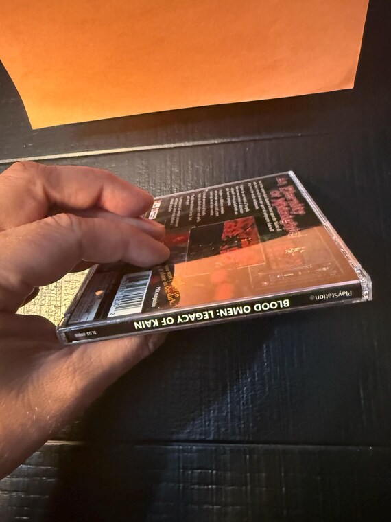 Blood Omen Legacy Of Kain PS1 - PAL FR Black Label Complet (notice + Boîte)