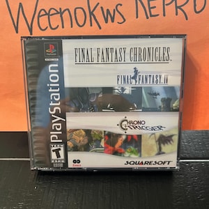 Final Fantasy Chronik REPRODUKTION HÜLLE No Disc Ps1