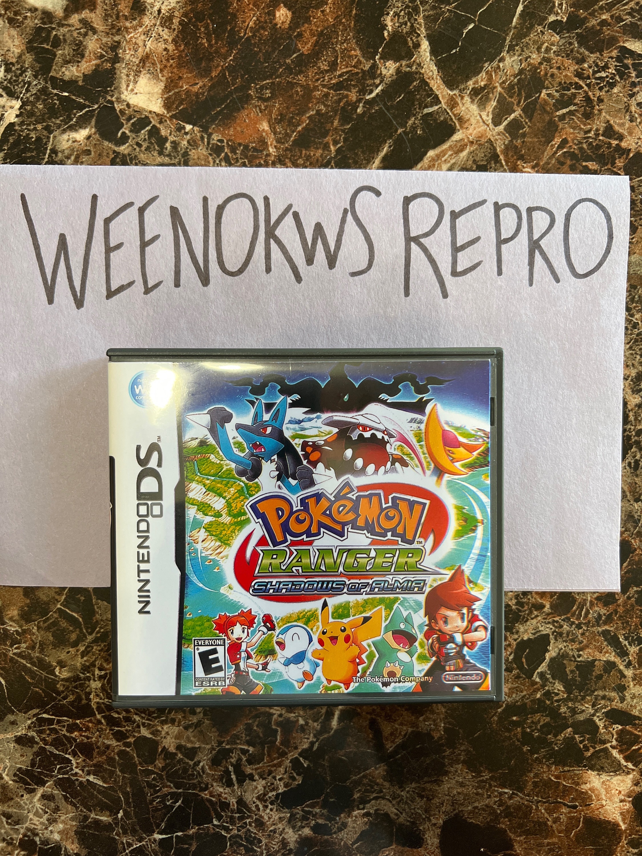 Pokémon Pokemon Black Version 2 REPRODUCTION CASE No Game 