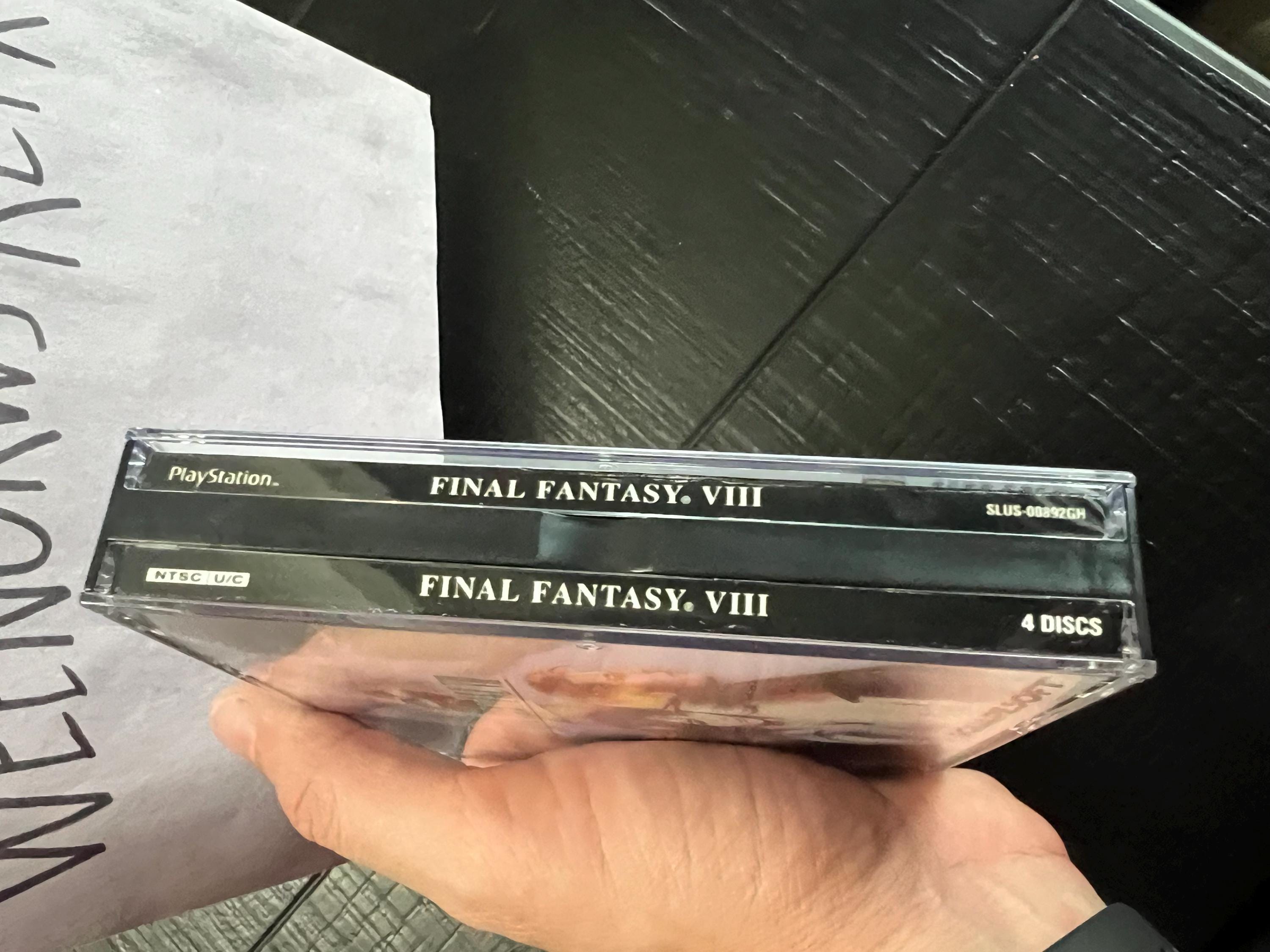 Final Fantasy VIII 8 REPRODUCTION CASE No Game!! Ps1 - Etsy