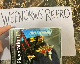 Air Combat ps1 REPLACMENT CASE Only No Disc