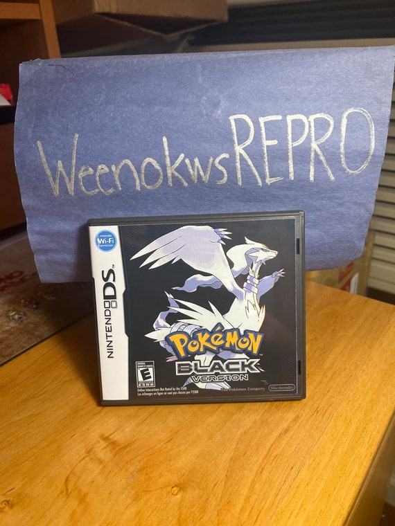 Pokémon Pokemon Black Version 2 REPRODUCTION CASE No Game 