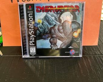 Disruptor REPRODUCTION CASE No Disc ps1