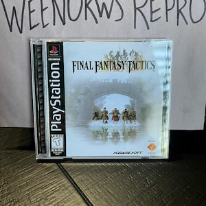 Final Fantasy Tactics REPRODUCTION CASE No Disc ps1