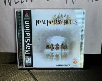 Final Fantasy VIII Reproduction Case - No Disc - No Manual - PS1