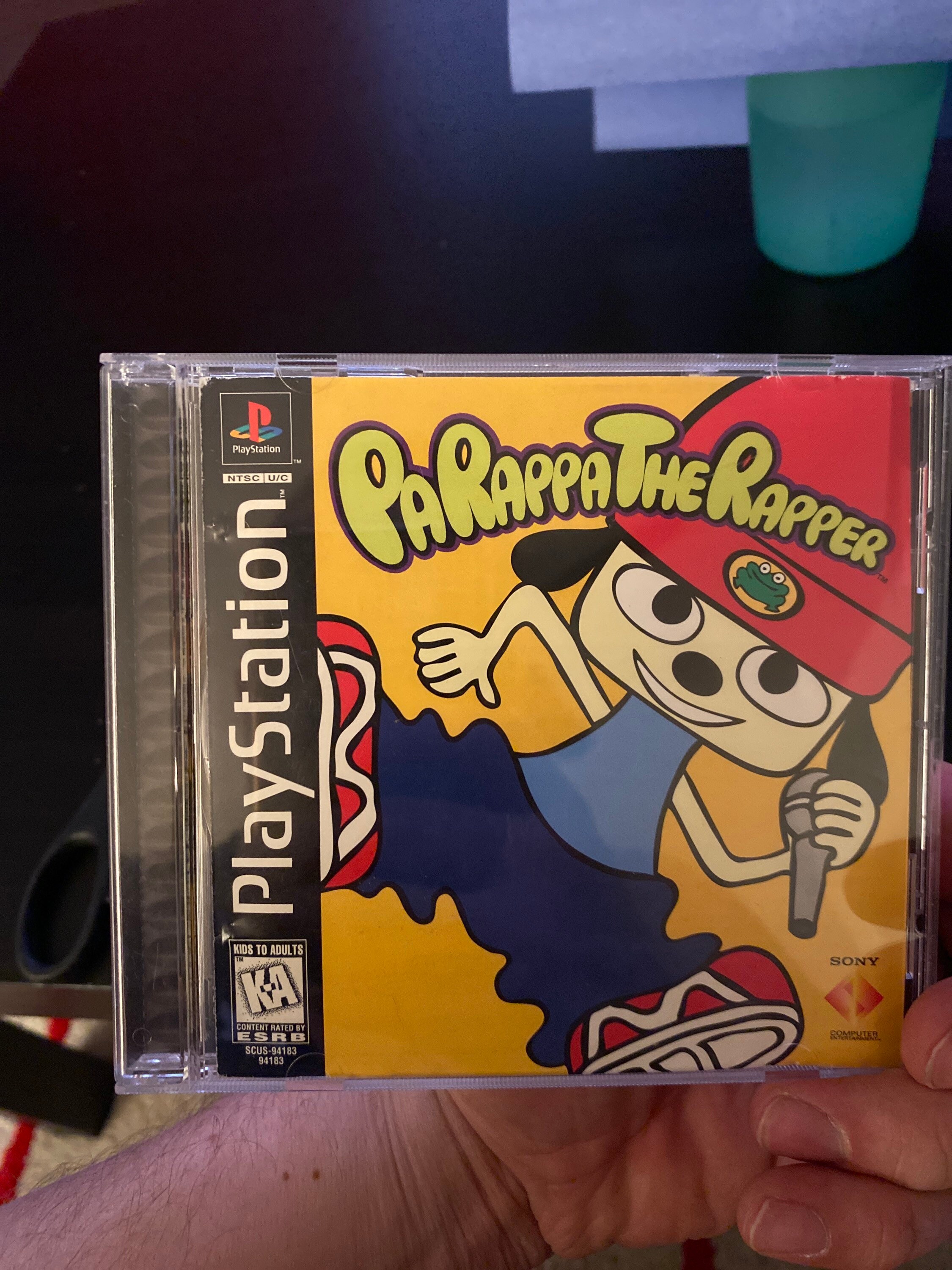 Parappa the Rapper PS1 Reproduction Case 