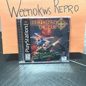 Return Fire REPRODUCTION CASE No Disc! Ps1