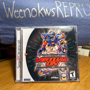 Cyber Troopers Virtuell Auf Oratorio Tangram REPRODUKTION FALL No Disc Dreamcast