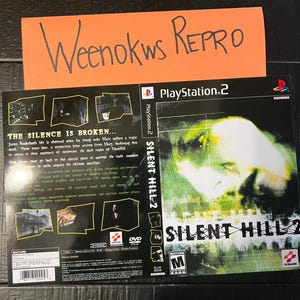 Silent Hill 2 REPRODUCTION Art Only No Disc No Case ps2