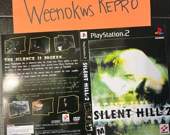 Silent Hill 2 REPRODUCTION Art Only No Disc No Case ps2