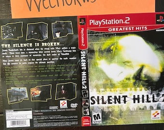 Silent Hill 2 Greatest Hits REPRODUCTION Art Only No Disc No Case ps2
