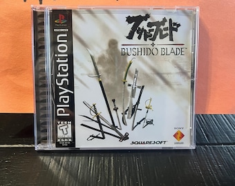 Bushido Blade 1 REPRODUCTION CASE No Disc ps1