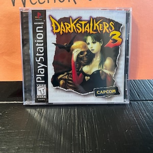 Darkstalkers 3 REPRODUCTION CASE No Disc! Ps1