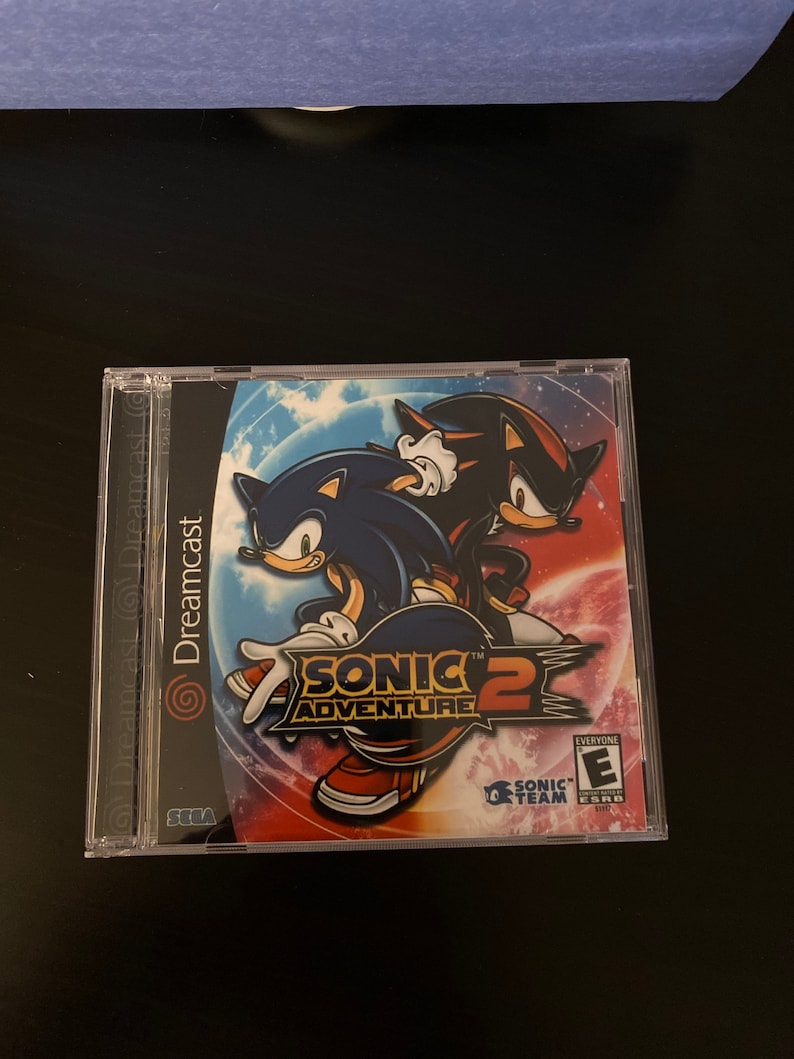 Sonic Adventure 2 Dreamcast REPRODUCTION CASE Only No Disc image 7