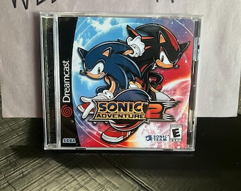 Sonic Adventure 2 Dreamcast REPRODUCTION CASE Only No Disc