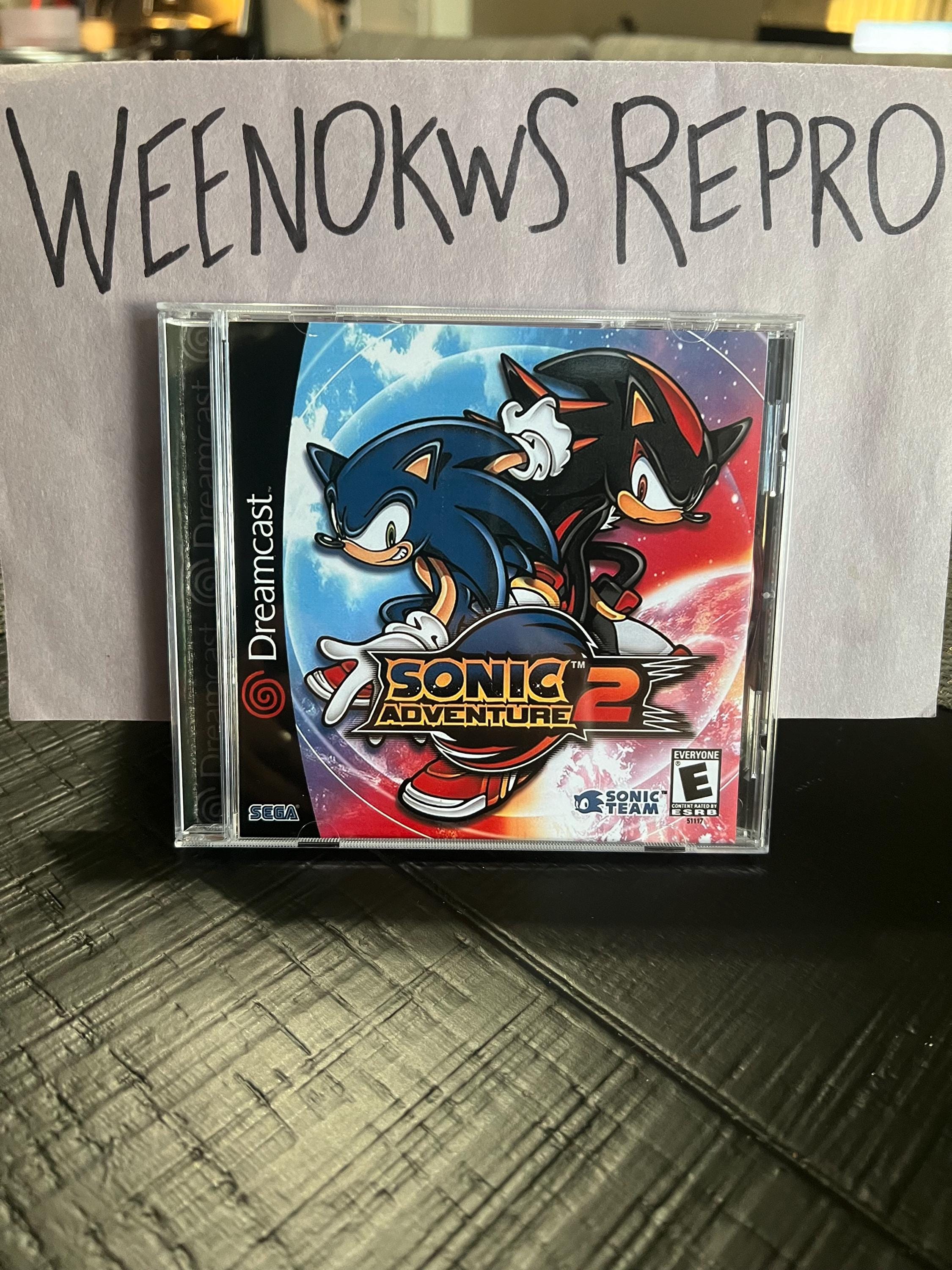 Sonic Adventure 2 Manual - Etsy Sonic Adventure 2 Manual - Etsy