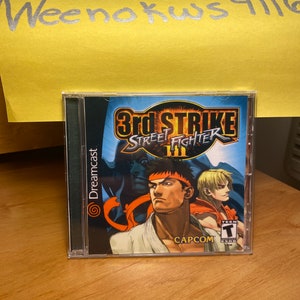 3rd Strike Street Fighter 3 Dreamcast - Etsy