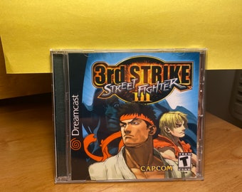 Street Fighter 3 III Third strike 3rd strike REPRODUCTION CASE No Disc Dreamcast