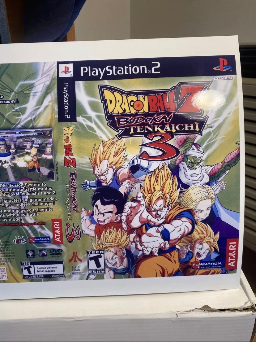 Jogo Dragon Ball Z Budokai Tenkaichi 3 PS2 Usado - Meu Game Favorito